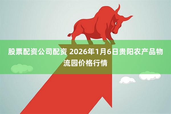 股票配资公司配资 2026年1月6日贵阳农产品物流园价格行情